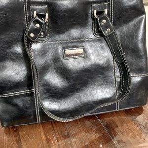 Franklin Covey Heritage Travelware Business Laptop Tote Black .01:S01417